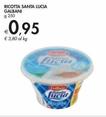 Bennet Ricotta santa lucia galbani offerta