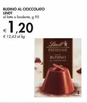 Bennet Budino al cioccolato lindt offerta