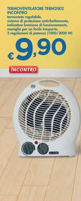 Bennet Termoventilatore term2002 incontro offerta