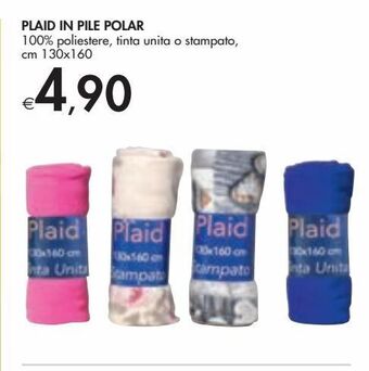 Bennet Plaid in pile polar offerta