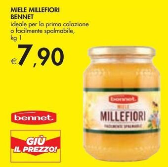 Bennet Miele millefiori bennet offerta