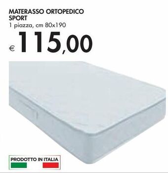 Materasso ortopedico sport