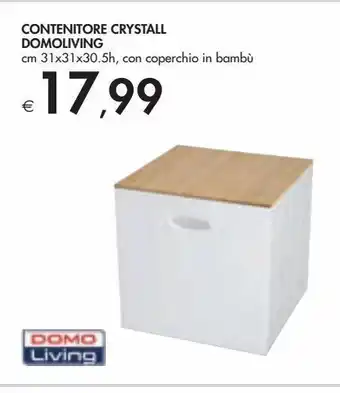 Bennet Contenitore crystall domoliving offerta