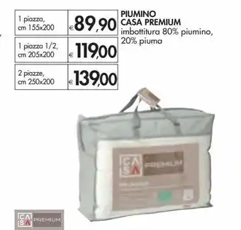 Bennet Piumino casa premium - 1 piazza cm 155x200 offerta