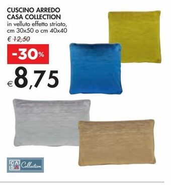 Bennet Cuscino arredo casa collection offerta