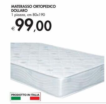 Bennet Materasso ortopedico dollaro offerta