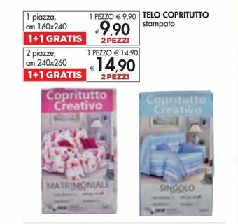 Bennet Telo copritutto - 1 piazza cm 160x240 offerta