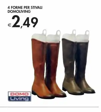 4 forme per stivali domoliving