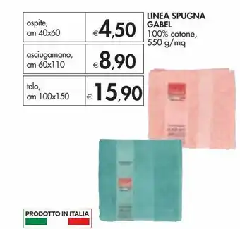 Bennet Linea spugna gabel - ospite cm 40x60 offerta