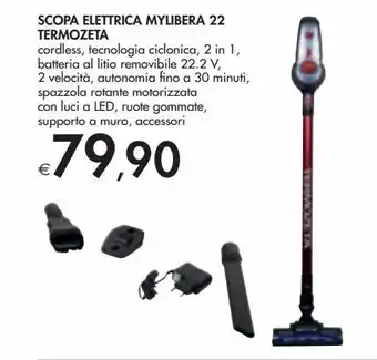 Bennet Scopa elettrica termozeta mylibera 22 offerta