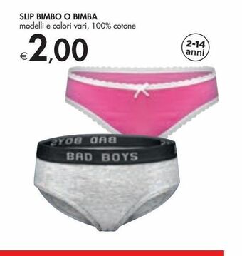 Bennet Slip bimbo o bimba offerta