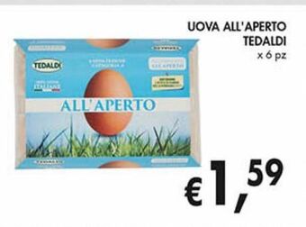Uova all'aperto tedaldi