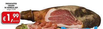 Supermercato Coal Prosciutto crudo di norcia igp offerta