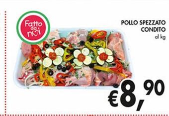 Supermercato Coal Pollo spezzato condito offerta