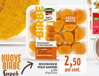 Bocconcini di pollo amadori