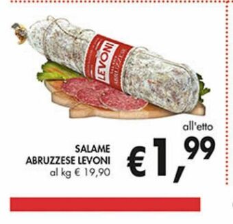 Salame abruzzese levoni