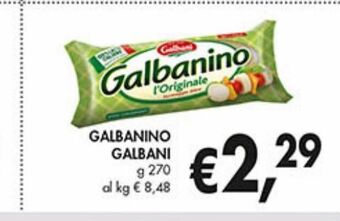 Supermercato Coal Galbanino galbani offerta