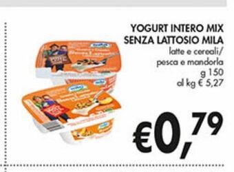 Supermercato Coal Yogurt intero mix senza lattosio mila offerta