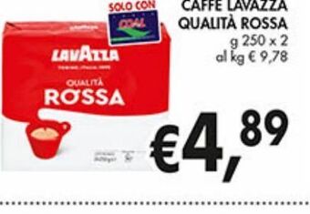 Supermercato Coal Caffè lavazza qualità rossa offerta