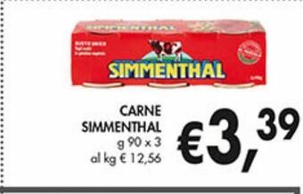 Supermercato Coal Carne simmenthal offerta