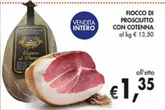 Supermercato Coal Fiocco di prosciutto con cotenna offerta