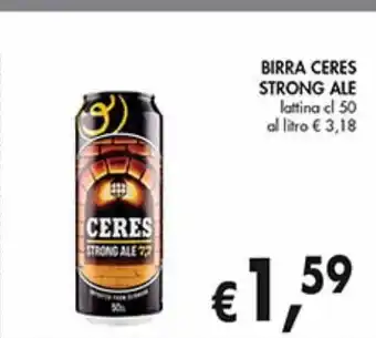 Supermercato Coal Birra ceres strong ale offerta