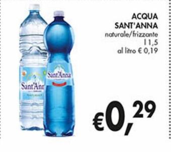 Supermercato Coal Acqua sant'anna offerta