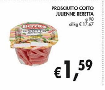 Coal City Prosciutto cotto julienne beretta offerta