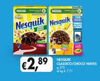Supermercato Coal Nesquik classico/choco waves offerta