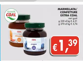 Supermercato Coal Marmellata/confetture extra coal offerta