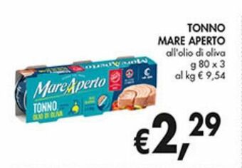 Supermercato Coal Tonno mare aperto offerta