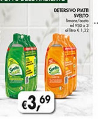 Supermercato Coal Detersivo piatti svelto offerta