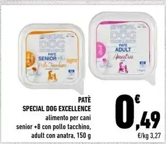 Conad Special Dog Excellence Pate offerta