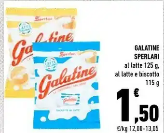 Conad Sperlari Sperlari - Galatine 125 G(ml) offerta