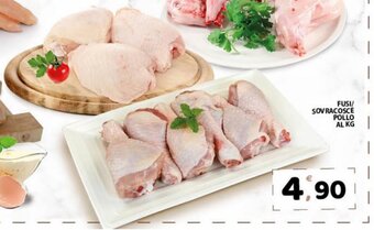 Premium Supermercati Fusi/ Sovracosce Pollo Al Kg offerta