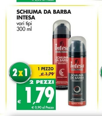 Tigros Intesa Schiuma da barba offerta