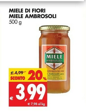 Tigros Miele Api offerta