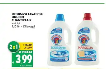 Tigros Chanteclair Detersivo lavatrice offerta