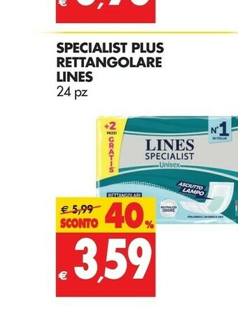 Tigros Lines Assorbenti lines offerta