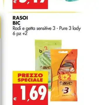 Tigros Bic Rasoio offerta