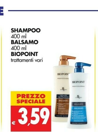 Tigros Shampoo offerta