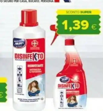 Disinfekto Dissinfetante Battericida Spray