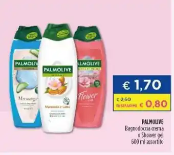 Acqua & Sapone Palmolive Bagnodoccia crema o Shower gel 600 ml assortito offerta