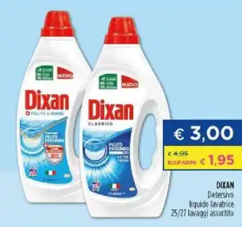 Acqua & Sapone Dixan Detersivo liquido lavatrice 25/27 lavaggi assortito offerta