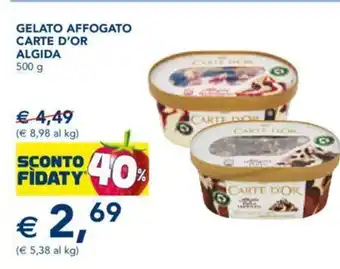 Esselunga Gelato Affogato Care D'Or Algida 500 g offerta