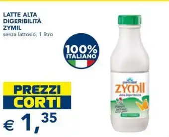 Esselunga Zymil Latte Alta Digeribilità senza lattosio, 1 litro offerta