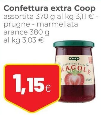 Coop Coop Confettura extra assortita 370 g offerta