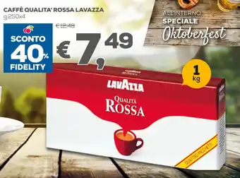Pan Lavazza Caffè Qualità Rossa g. 250 x 4 offerta