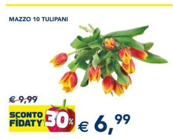 Esselunga Mazzo 10 Tulipani offerta