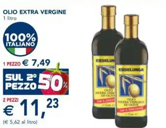 Esselunga Olio Extra Vergine 1 litro 2 pezzi offerta